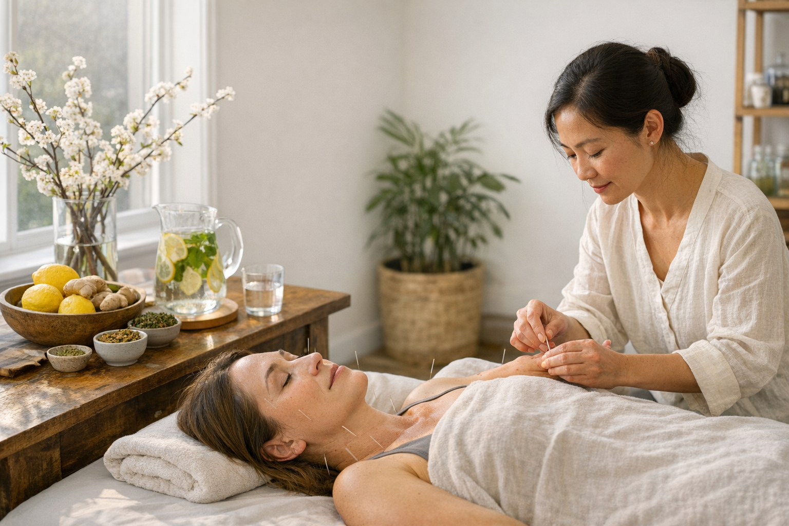 How to Use Acupuncture to Support a Spring Detox (Without Extreme Cleanses)